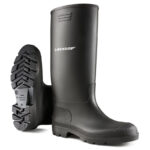 Gumicsizma fekete DUNLOP PRICEMASTOR - 40