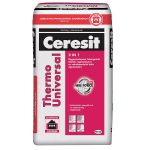 Ceresit Thermo Universal  Palmax (polisztirol-kőzetgyapot) ragasztó 25 kg/zsák