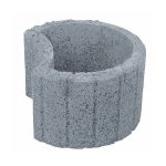 Semmelrock Mini növényedény 20x30 szürke