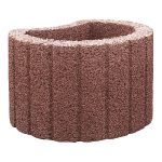 Semmelrock Mini növényedény 20x30 vörösbarna