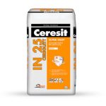 Ceresit IN 25 Cereglett Beltéri univerzális glettanyag 0-10 mm 20 kg/zsák